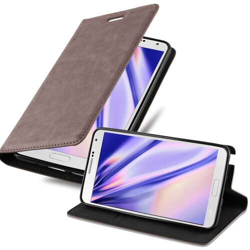 Cadorabo Ohišje, združljivo z Samsung Galaxy NOTE 3 v kavovinsko rdeča - Zaščitni ovitek z magnetnim zapiranjem, stoječo funkcijo in režo za kartice, (20549304) Cene