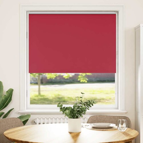 vidaXL rolo zatemnjena rdeča 115x150 cm tkanina širina 110,7 cm Cene