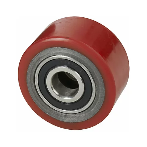  Tekalno kolo, Ø 75 x 40 mm, rdeče barve