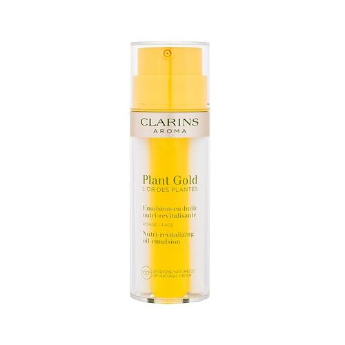 Clarins Aroma Plant Gold Nutri-Revitalizing Oil-Emulsion dnevna krema za obraz 35 ml za ženske Slike