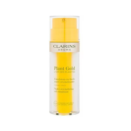 Clarins Aroma Plant Gold Nutri-Revitalizing Oil-Emulsion hidratantna, hranjiva i revitalizirajuća krema za kožu s uljnom emulzijom 35 ml za žene