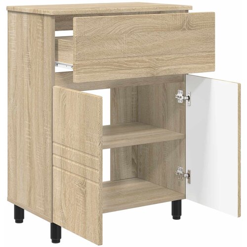  Toaletna jedinica Hrast sonoma 60 x 35 x 80 cm Slike
