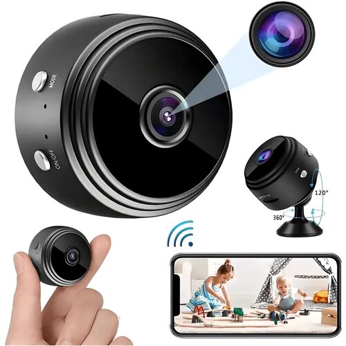  wi‐fi mini kamera za nadzor 1080p sa noćnim režimom Slike