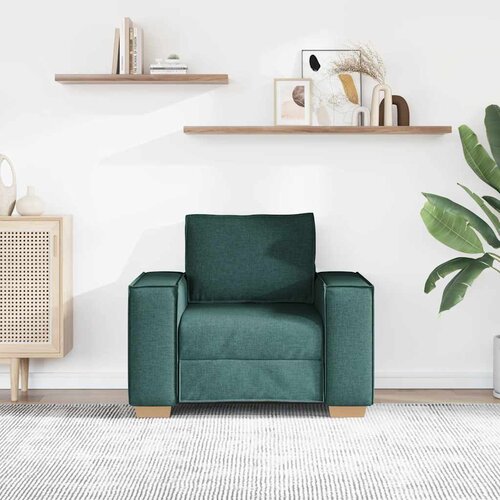 SOFA fotelja tamnozelena 100x78x84 cm tkanina Slike