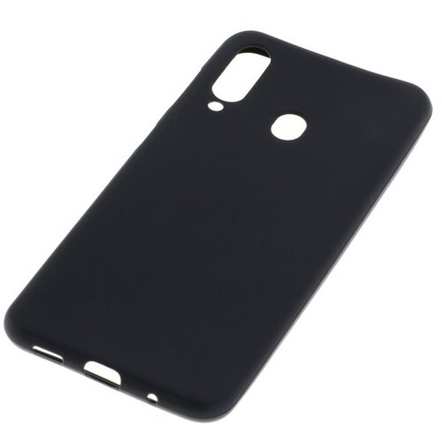 OTB silikonski ovitek za Samsung Galaxy A60, črn Slike