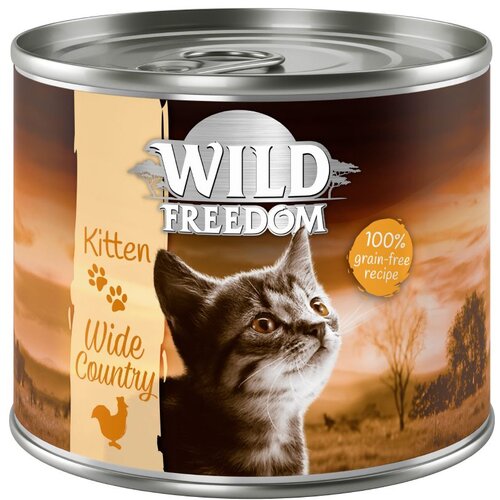 Wild Freedom Kitten 6 x 200 g - Wild Desert - puretina i piletina Cijene