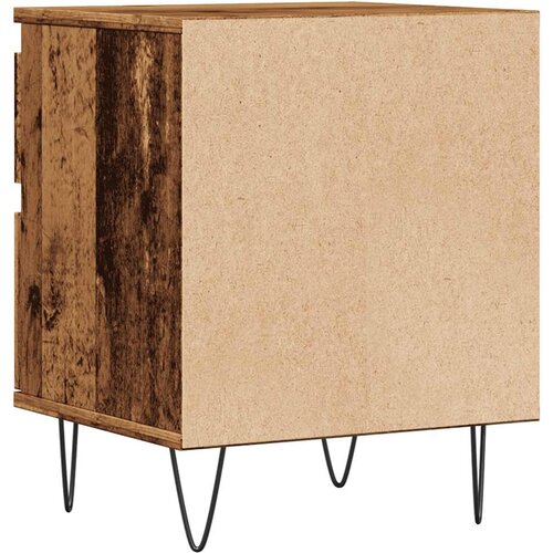  Noćni ormarići 2 kom Staro drvo 40x35x50 cm Konstruirano drvo Slike