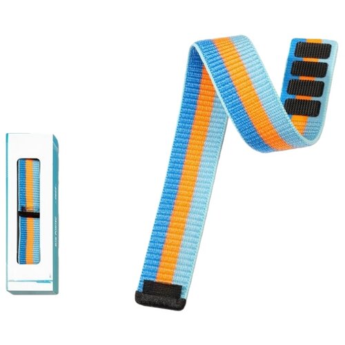 INF Združljiv z Garmin Fenix 8/7/6 Pro/7 Pro 22 mm najlonski &scaron;portni pa&scaron;ček Blue+Orange, (5000085375) Cene