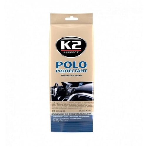 K2 AUTO CARE robčki za čiščenje notranjosti vozila Polo Protectant Wipes, 25 kos Cene