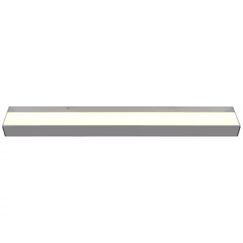 Tri O LED zidna svjetiljka u sjajnoj srebrnoj boji (duljina 60 cm) Rocco -