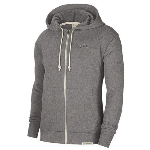 Nike Puloverji Nba Chicago Bulls Standard Issue Siva Cene