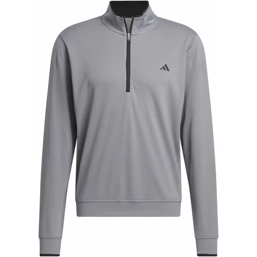 Adidas Sportska sweater majica kameno siva / crna