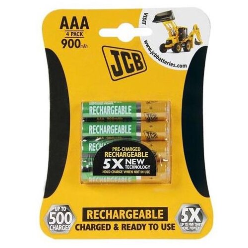  JCB-HR31000RC-4B - 4 komada AAA punjive NiMH baterije, 900 mAh / 1,2 V Cene