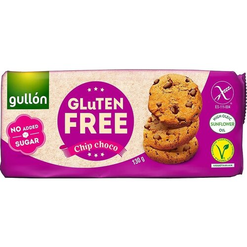 Gullon keks Chip Choco GF SF 130g Cene