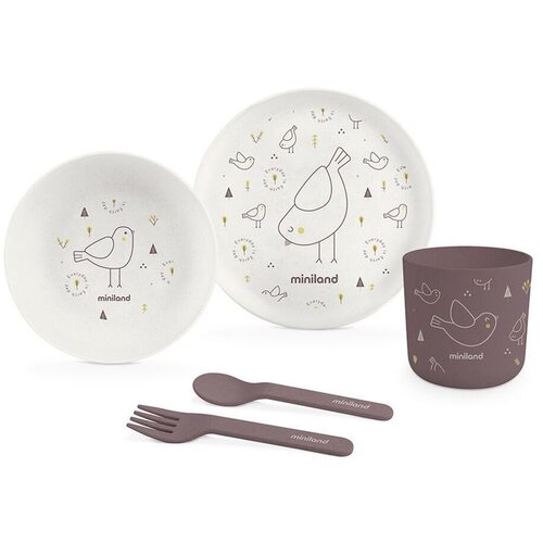Miniland set za jelo naturmeal chick Cijene