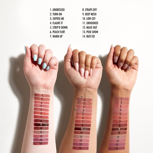 NYX Professional Makeup Lip Lingerie XXL tekući ruž za usne s mat fini&amp;scaron;om nijansa Bust ed 4 ml Slike