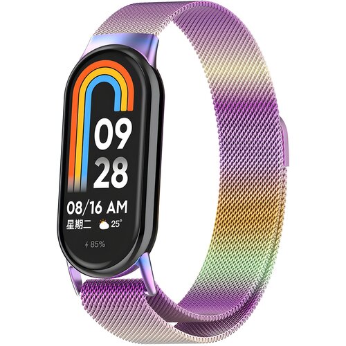 Techsuit Metalna Narukvica za Xiaomi Mi Band 8 / 8 NFC - Vi&scaron;ebojna Cijene