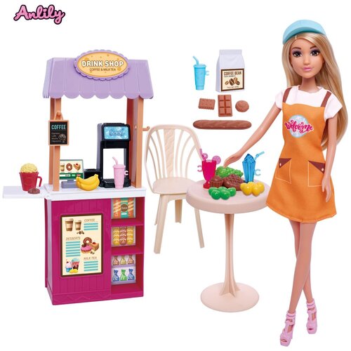 Masen Toys punčka coffee &amp;amp; drink shop Slike