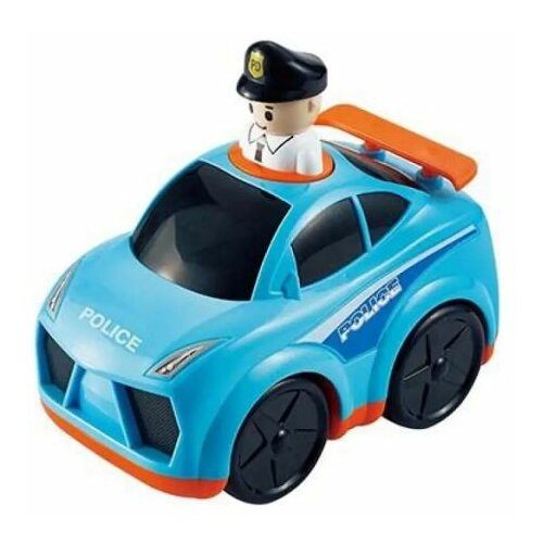 INFUNBABY igračka za bebe policijski auto press n go plavi Cene