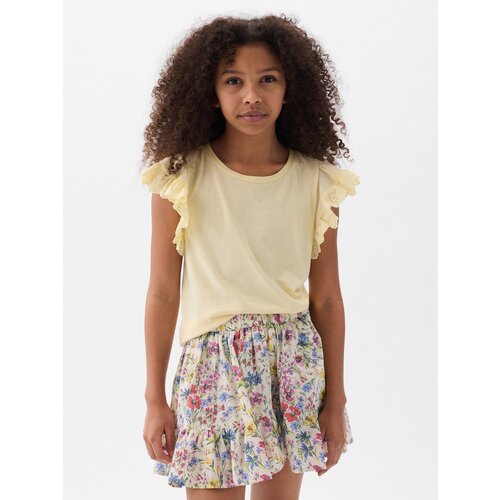 GAP Kids T-shirt with ruffles - Girls Cene