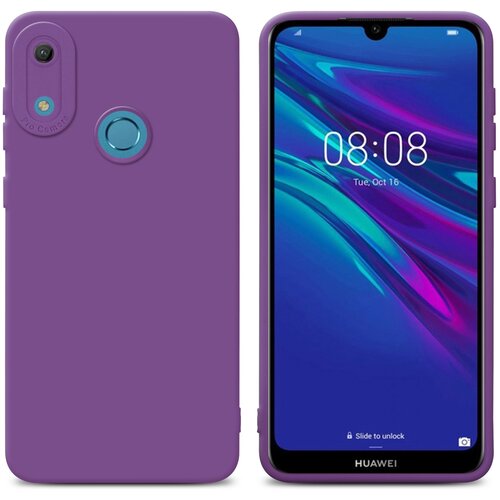 Cadorabo Case, združljiv s Huawei v tekočini mat vijolično - za&scaron;čitno prevleko iz fleksibilnega silikona TPU, (20595973) Cene