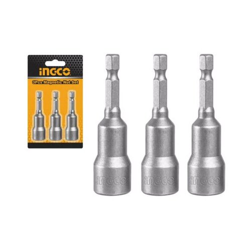 INGCO TOOLS Bitovi 65mm 3-1 1/4&amp;quot; 6-12mm 50BV 30 magnetni AMN1231 Slike