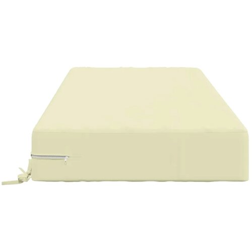  Jastuk za sjedalo SOEST 100% poliester Krem 120 x 80 x 15 cm - Krem 120 x 80 x 15 cm Poliester Slike