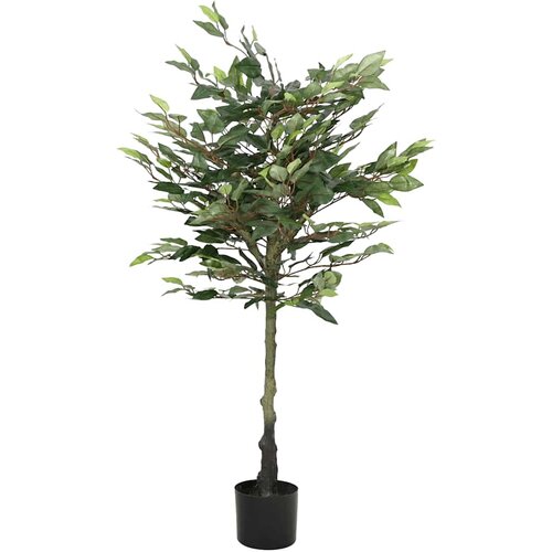 VidaXL Umetno drevo fikus 480 listov 130 cm zelena Slike