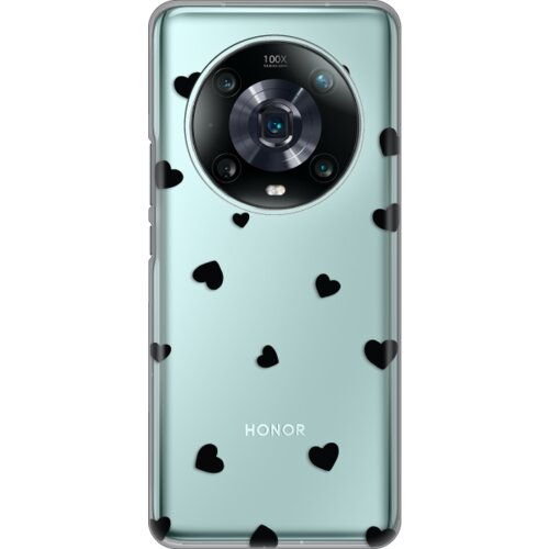 Maska silikonska print skin za honor magic 4 pro heart Slike