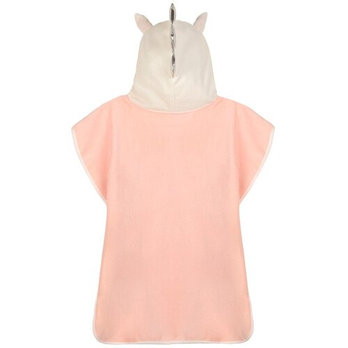 Good Morning Ružičasti pamučan dječji pončo Lola – Cijene