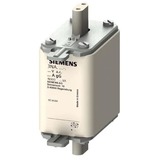 Siemens Niskonaponski NH osigurač veličina osigurača = 00 160 A 500 V/AC, 250 V/AC Sieme