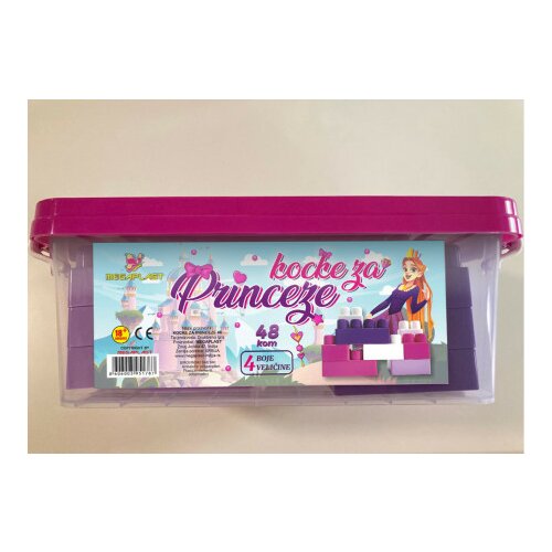  Plastične kocke za princeze u plastičnoj kutiji 1/48 ( 15IG01 ) Cene