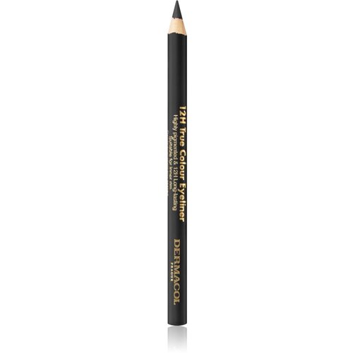Dermacol True Colour Eyeliner dolgoobstojni svinčnik za oči odtenek 08 Black Cene