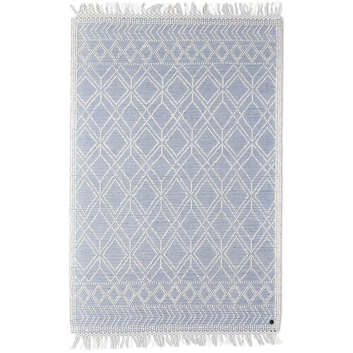 Tom Tailor ROČNO TKANA PREPROGA Colored Macrame four 160/230 cm tkano krem barve, pastelno modra Cene