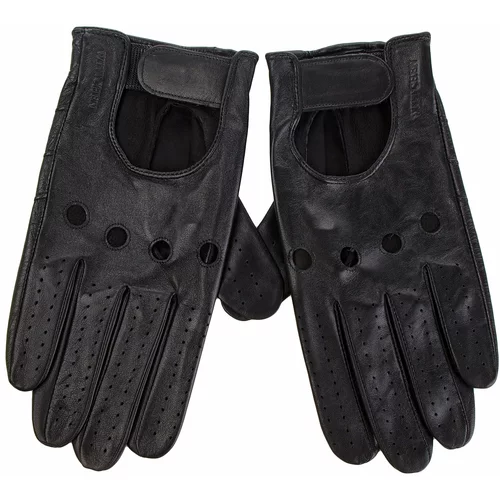 Wittchen Moške rokavice 46-6L-381-1 Črna
