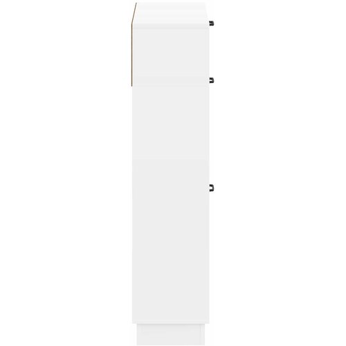  Ormar za cipele HOORN 78 x 24 x 100 cm Konstruirano drvo Bijela Slike