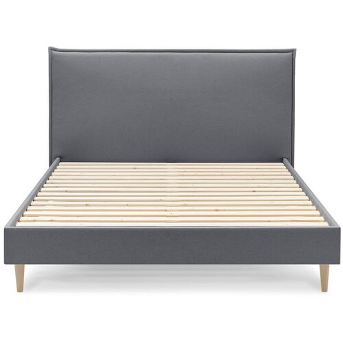 Bobochic Paris Temno siva zakonska postelja Bobochic Paris Sary Light, 160 x 200 cm Slike