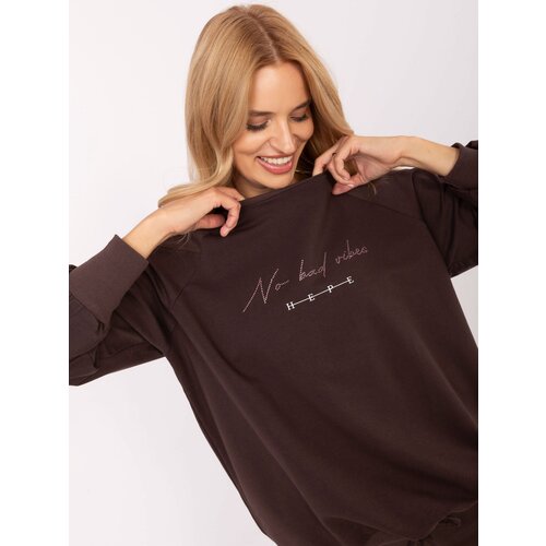RELEVANCE Blouse-RV-BZ-A825.48-dark brown Slike