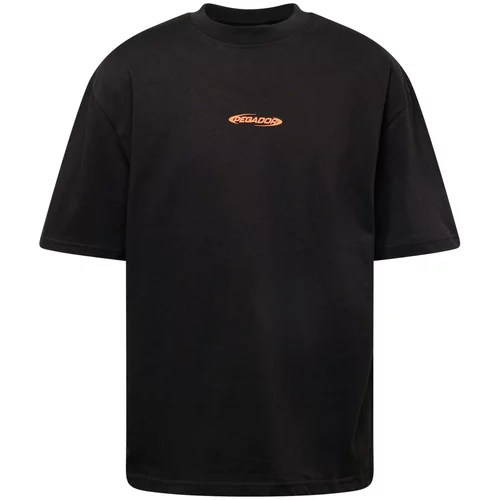 Pegador Majica 'Furber' siva / oranžna / črna