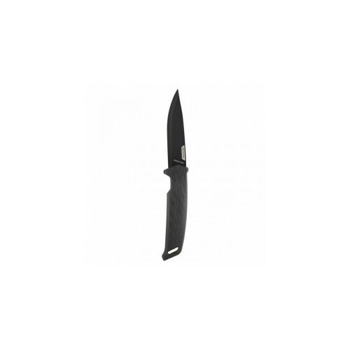 Lovački nož sa fiksiranim sečivom crni Slike