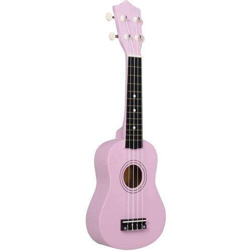 VidaXL Set dječjeg ukulelea Soprano s torbom ružičasti 21 &amp;quot; Slike