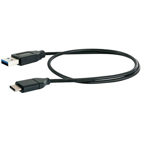 SCHWAIGER USB kabel (0,5 m, USB A vtič, USB C vtič, Črne barve) Cene