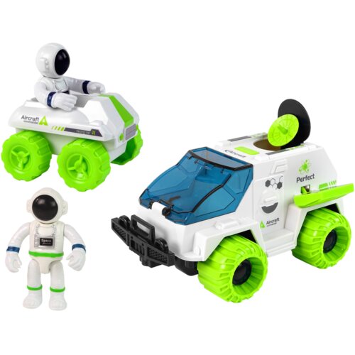  Set svemirskih vozila 6 u 1 Rover - zeleno/bijeli Slike