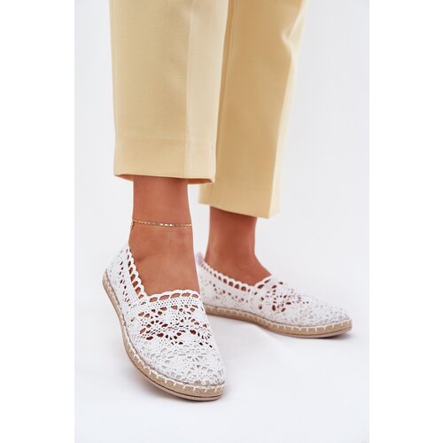 Boto Lace Women's Espadrilles White Adelira Cijene