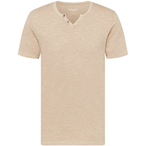 Jack & Jones Majica 'SPLIT' progasto bež Cene