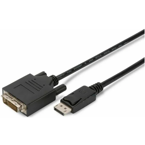 Digitus DisplayPort / DVI adapterski kabel DisplayPort utikač, DVI-D 24+1-polni utikač 3.00 m crna AK-340306-030-S DisplayPort kabel