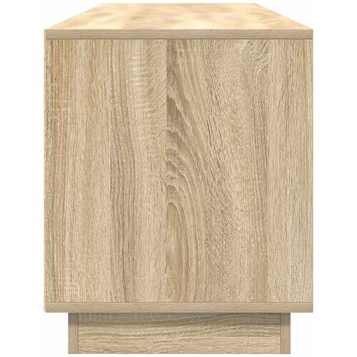  ormarić s LED svjetlima boja hrasta sonome 193,5x41x50 cm Slike
