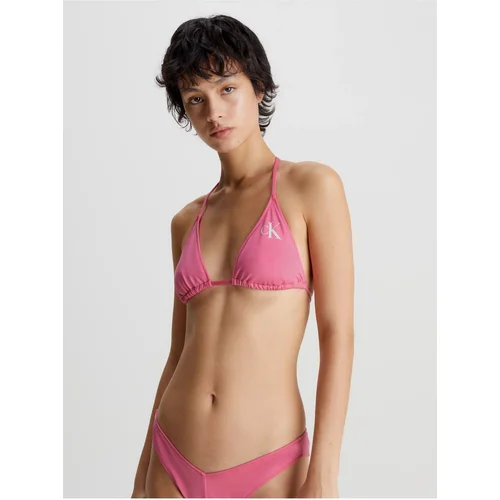 Calvin Klein Women's Pink Bikini Top Underwear - Women