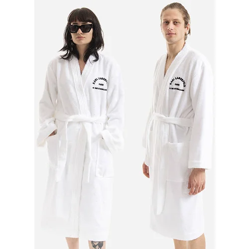 Karl Lagerfeld Address Logo Bathrobe 215W2180 100