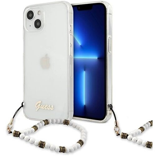 Guess OVITEK HARDCASE ZA IPHONE 13 MINI 5.4 PEARL WHITE, (21833599) Cene